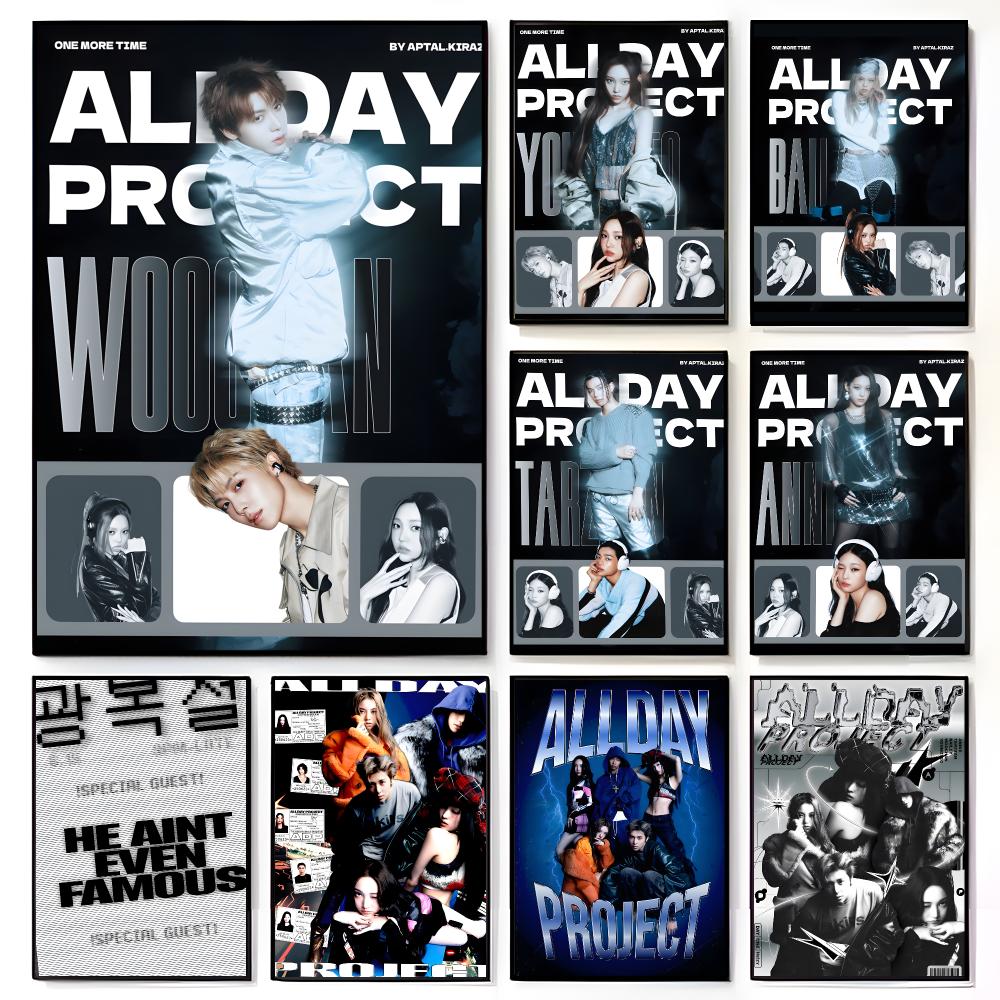 Streetwear Brand Poster - Постер бренда уличной одежды A-ALLDAY PROJECT,