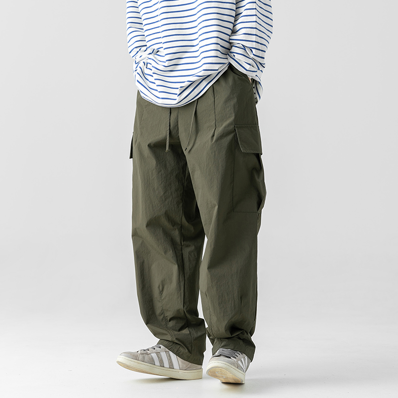 Corteiz Cargo Pant - Зеленые брюки-карго для мужчин, брюки-карго цвета