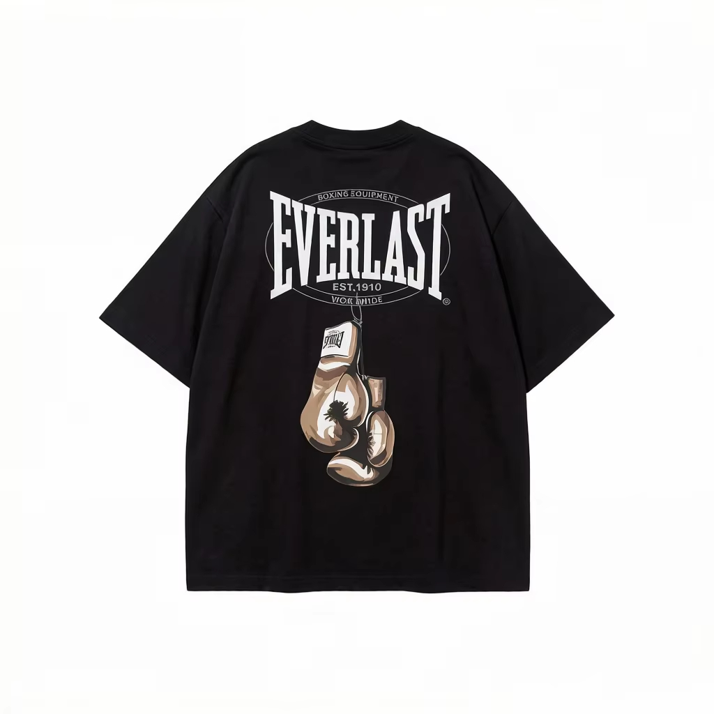 Streetwear Brand Tees - Классическая футболка с изображением боксерского оборудования