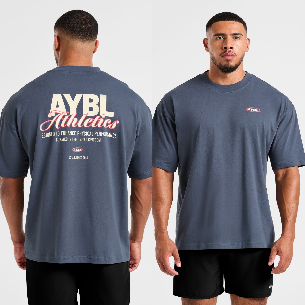 Streetwear Brand Tees - Классическая спортивная футболка оверсайз с принтом,