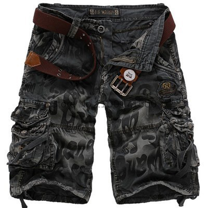 Corteiz Cargo Pant - Новые свободные штаны, мужские камуфляжные шорты-карго