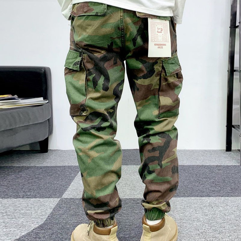 Corteiz Cargo Pant - Весна-Осень 2023, модные винтажные уличные брюки-карго,