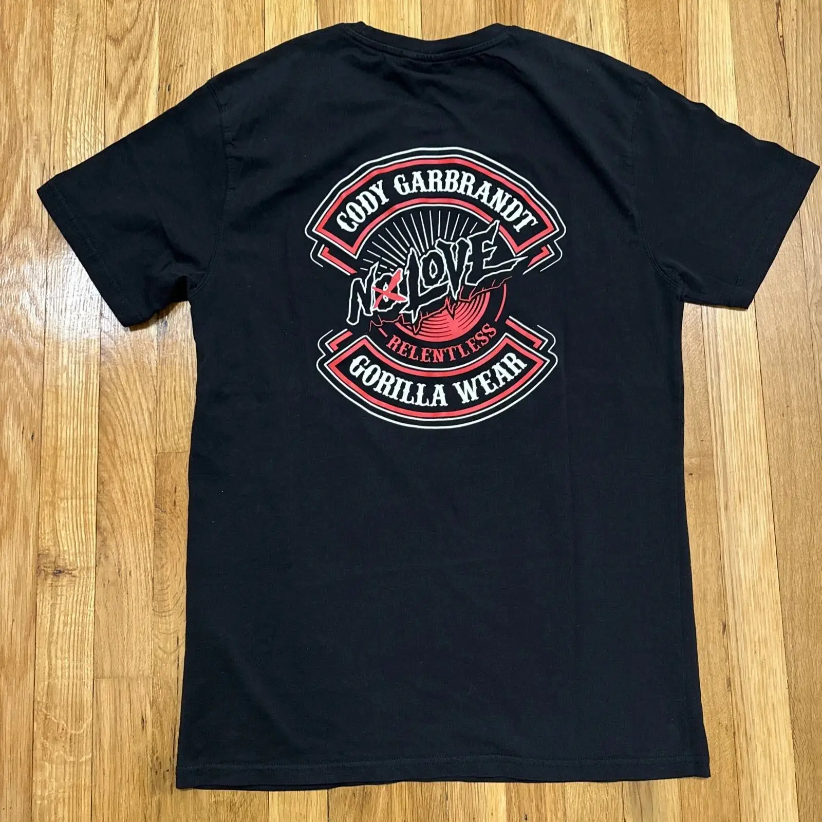 Streetwear Brand Vintage - Футболка Gorilla Brand Cody Garbrandt, черная,