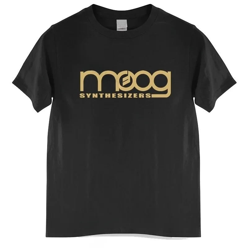Streetwear Brand Tees - Футболка Moog Мужская/женская с синтезатором, хлопковая