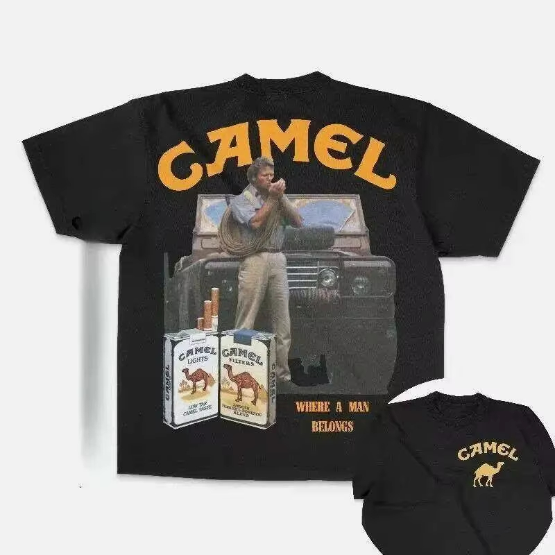 Streetwear Brand Vintage - Винтажная рекламная классическая футболка с изображением