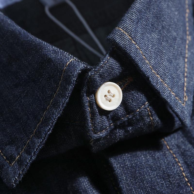 Мужская джинсовая рубашка своб – обзор и цена Streetwear Brand Denim