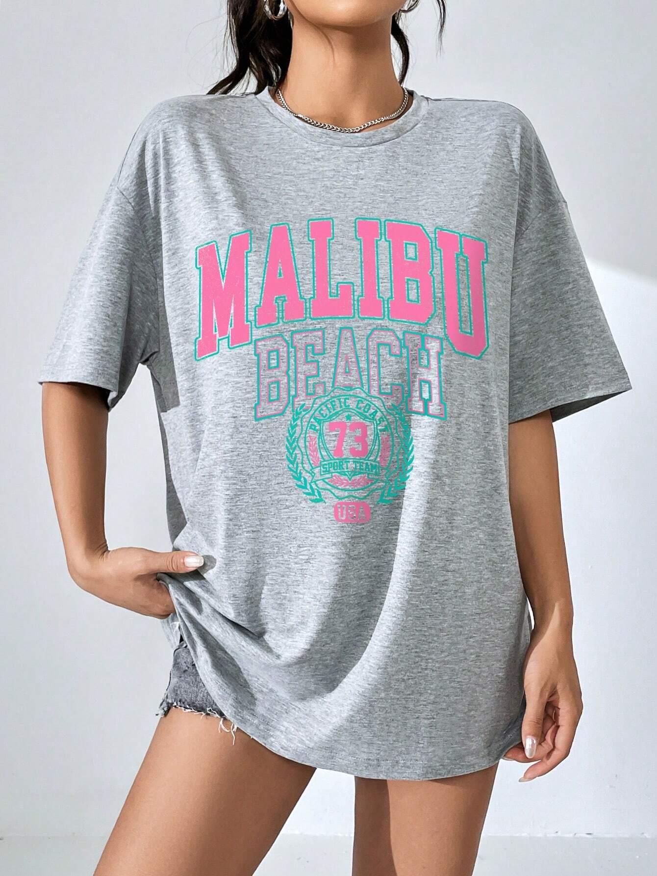 Malibu пляжные женские футболк – обзор и цена Streetwear Brand Tees