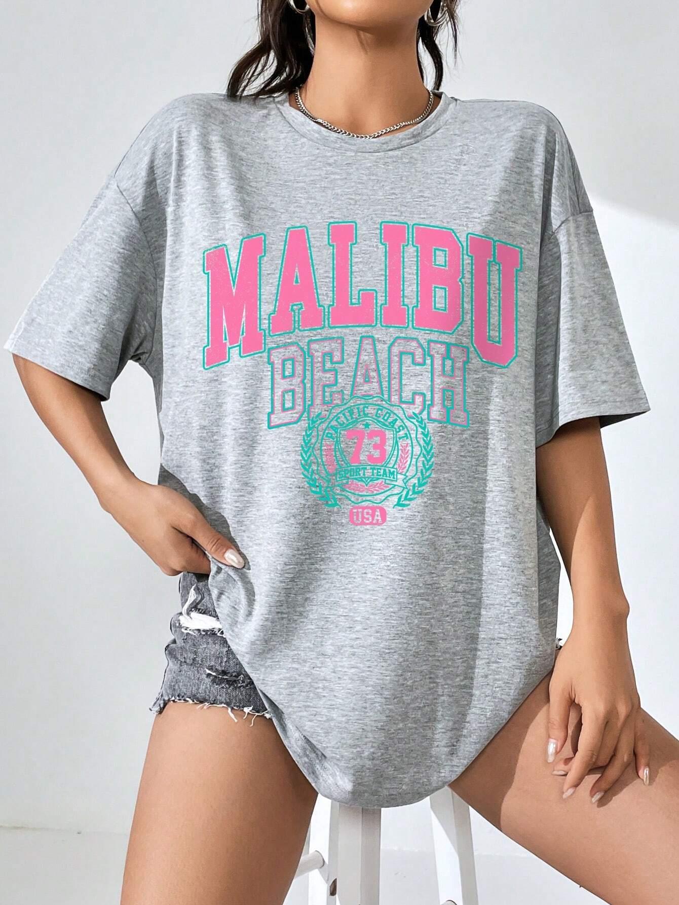 Malibu пляжные женские футболк – обзор и цена Streetwear Brand Tees