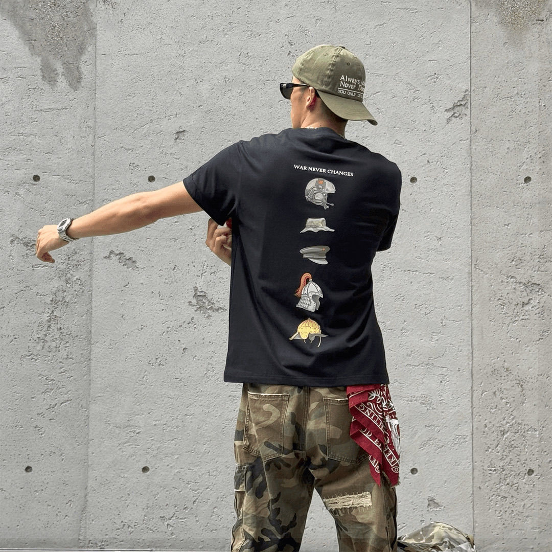 Шлем «История эволюции», амери – обзор и цена Streetwear Brand Tees