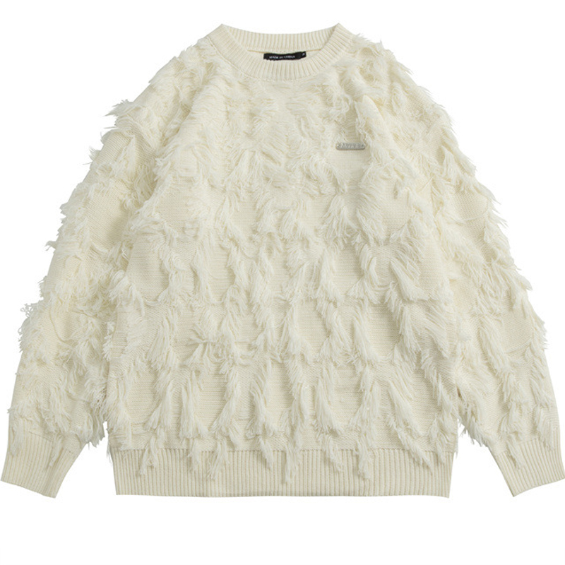 Мужской вязаный свитер Downy,  – обзор и цена Japanese Brand Streetwear Vintage