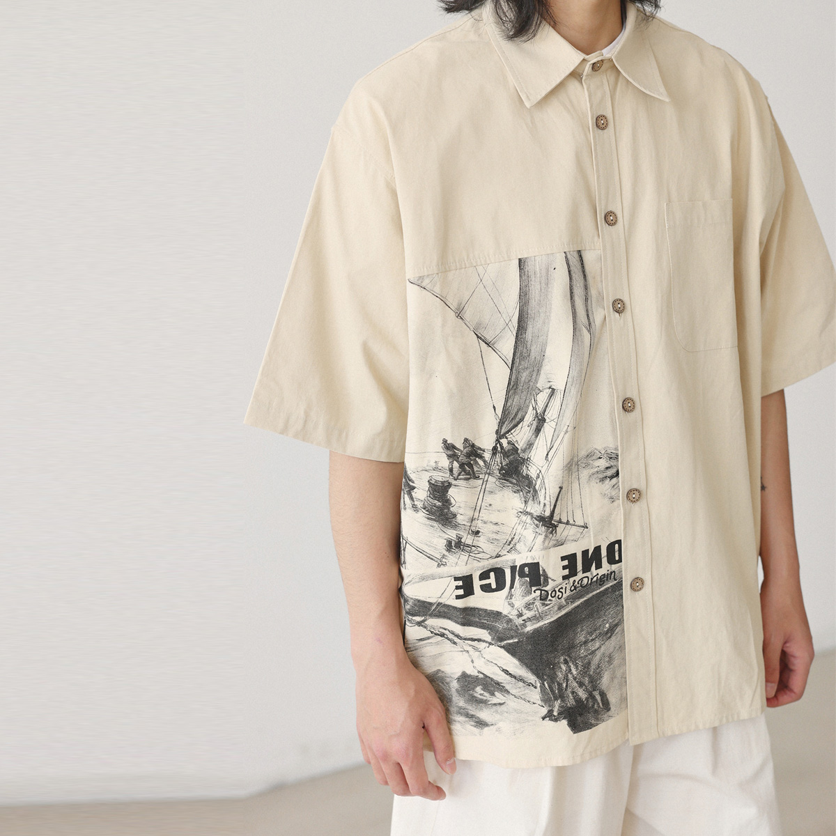 Японские модные рубашки для му – обзор и цена Japanese Brand Streetwear Vintage