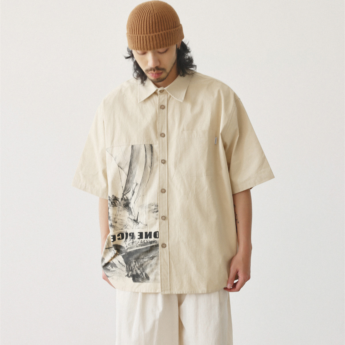 Японские модные рубашки для му – обзор и цена Japanese Brand Streetwear Vintage