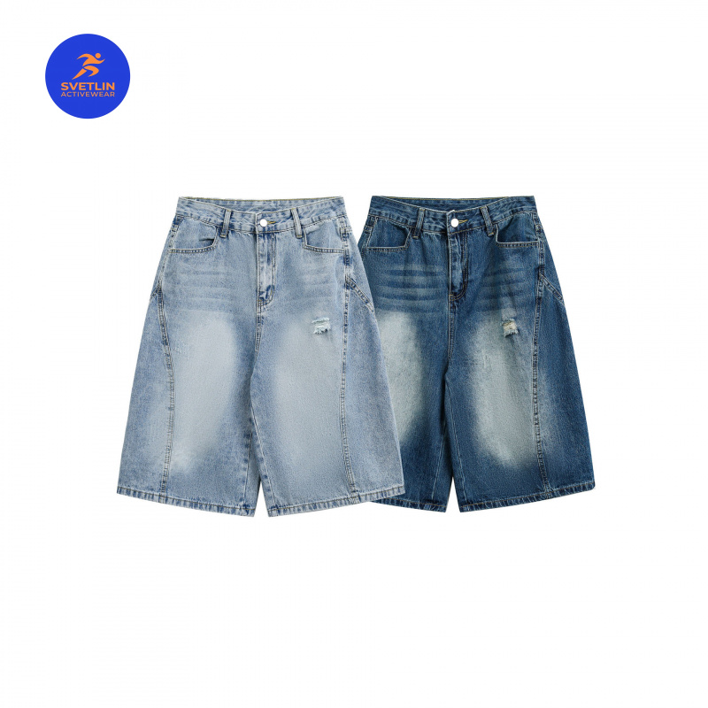 Джинсовые шорты MAQVOB Luxury  – обзор и цена Streetwear Brand Denim