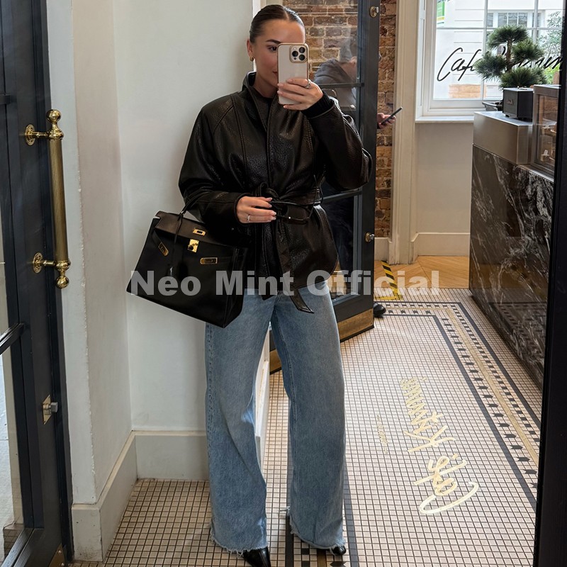 Модное черное пальто из искусс – обзор и цена Streetwear Brand Fashion