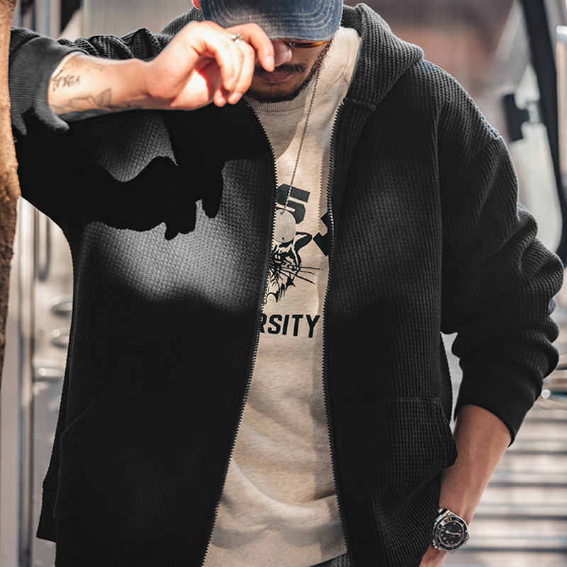 Мужская винтажная толстовка с  – обзор и цена Japanese Brand Streetwear Vintage