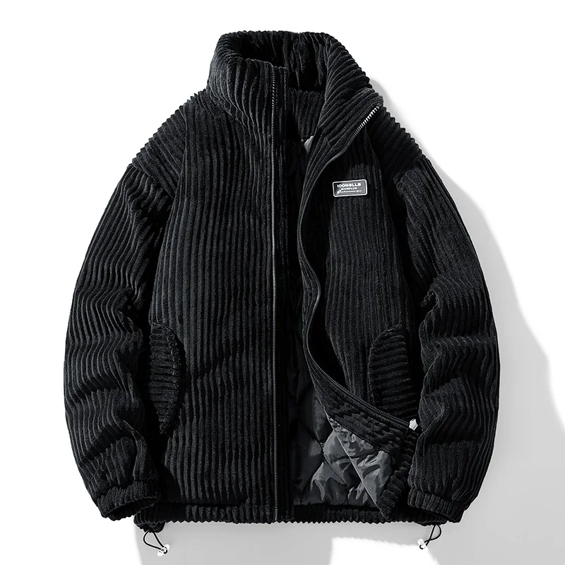 Мужская зимняя вельветовая кур – обзор и цена Streetwear Brand Fashion