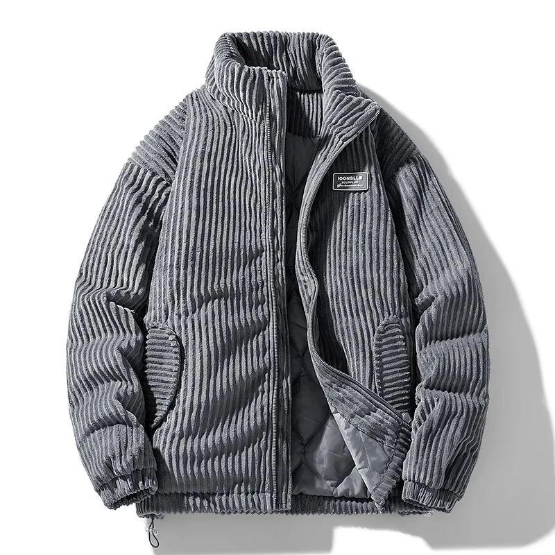 Мужская зимняя вельветовая кур – обзор и цена Streetwear Brand Fashion